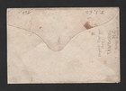 Us 1862 Civil War Confederate Cover Franked Scott  1 Tied    tawboro N c    