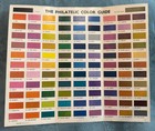 Vintage Postage Stamp Hygrade Color Guide