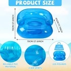 Inflatable Chair Waterproof Inflatable Booster Seat For Kids 220 Pounds Capacity