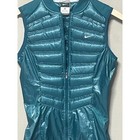 Nike Aeroloft 800 Fill Down Vest Teal Womens Xs Lightweight Puffer Sleeveless