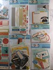 October Afternoon          9 To 5 Mixed Lot Bundle  6 Sets 2 Stickers Plus Extra