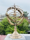 18 vintage Brass Armillary Sphere Engraved Nautical Astrolabe Desktop Decorative