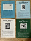 Vtg 1965 Us Postal Service Bulletin Board Stamp Announcement Posters Lot Of 24
