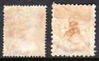 1891 South Australia Sa Qv 2 1 2d   5d Surcharge