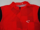 New  Ekoi Men s Short Sleeve Cycling Jersey Size Large Red   Black