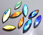 132 Ct Natural Bulk Lot Multi Fire Labradorite Fancy Cabochon Gemstone Ro-323