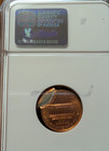 1998 Error Ngc Ms64 Rd Double Struck Cent  2nd Strike 90   Off Center Coin