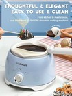 Chocolate Melting Pot Candy Melts Melter With 2 Insert Pots Melting Pot - Blue