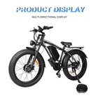 26  Off-road E-mountain Bicycle 3000w Dual Motor Electric Bike 30mph 60mi E-bike