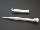 Rare Sampson Mordan   Co Solid Silver Combination Seal Stamp Propelling Pencil