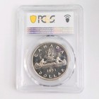 1953  1 Pcgs Ms63 No Strap Nsf Fwl Canada Silver Dollar Elizabeth