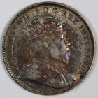 1904 5 Cent Canada Extra Fine Km 13 Free Shipping