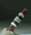 Rare Pre-1800s Indo tibetan Old Agate Stripes Healing Dzi Bead 11 51mm
