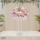 2 Pcs Wedding Flower Stand Clear Flower Holder Acrylic Wedding Flower Stand
