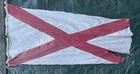 Vintage Ireland St Patrick s Cross Saltire Flag 1940s Irish Linen 5 6  X 2 8 
