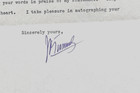 Joseph  Tumulty  Typed Letter Signed  - Former Secy  To President Woodrow Wilson