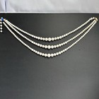 Lot Of 13 Vintage Till Now Assortment Of White Necklaces Seed Bead Glass Gold  