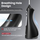 Sejoy 6 Jet Tips Dental  Water Flosser For Teeth Oral Irrigator Cordless Travel