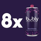 Bubly Blackberry Sparkling Water  0 Sugar   Calories  8 Pack
