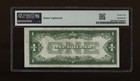 Dbr 1928  1 Silver Funnyback Star Fr  1600  Pmg 25 Serial  00591117a