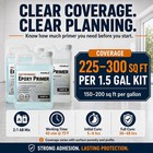High-performance Epoxy Primer  Clear Moisture Barrier For Strong Concrete Floors