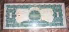 1899  1 One Dollar    black Eagle    Silver Certificate Note 