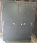 Vintage Full-size Allsteel Fireproof Safe     Gdc     Double-door     Vintage Cond