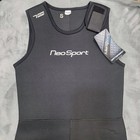 Neosport Waterman John Wetsuit S Black 7mm Knee Pad Sleeveless Nwt