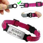 Custom Dog Tag For Pets Engraved Name Tag Slide On Id Tags   Collar Tags S  M  L