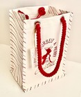 New Rare Wine Tote Bag W  Dividers 4 Bottle Carrier For Wine   Champagne Bottles