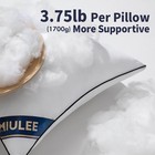26x26 Euro Pillow Inserts Set Of 2 Throw Pillows 26 Inch Premium Down Alterna   