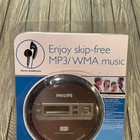 New Philips Portable Mp3 Wma Cd Player Exp2550 Jogproof Wired Earbuds Sealed