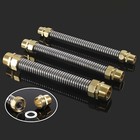 1 2  3 4  1  Brass Connection Corrugated Flexible Pipes Hot Cold Water Tubing A2