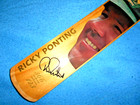 Vintage Full Size Cricket Bat  Ricky Ponting Commemoration 34 Inch Or 87 Cm
