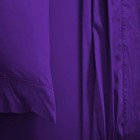 100  Cotton Branded Bedding 1000tc 1200tc Select Item Purple Solid