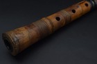 Japanese Antique Vintage Shakuhachi Flute Instrument Length 55 0cm Bamboo Japan