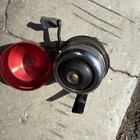 Vintage Garcia  Abu-matic 170 Red Spincast Fishing Reel Sweden