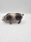 Cast Iron Pig Coin Bank 5 Inches 1970 