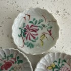 Vtg 5 Asian Butter Pats Small Childs Tea Plates Floral Butterfly Unbranded 3   
