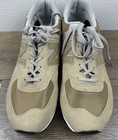 New Balance 574 Men s Shoes Sneakers Ml574ebe Beige Tan Sz 18 2e  no Insoles 
