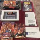 Uncharted Waters New Horizons Snes Super Nintendo With Box Near Mint Condition