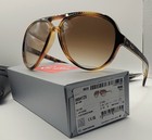 New Ray-ban Cats 5000 Havana Brown Sunglasses Rb4125 710 51 59mm Unisex