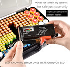 Battery Organizer Storage Holder Box Case With Tester- 269 Batteries Double-side