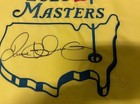 Rory Mcilroy Signed 2025 Masters Golf Flag Career Grand Slam Winner Ryder Cup