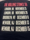 Vintage Rolling Stones 50th Anniversary Band Concert T-shirt Small Original