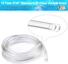 15 Feet Transparent Airline Tubing Kit - Aquarium Air Pump Accessories With Air