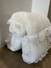 Pottery Barn Kids Teen Loveshackfancy Eyelet Full Queen Quilt Ivory