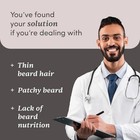 Man Matters Beard Gummies For Men 30 Days Pack Thicken Beard Stimulates Follicle