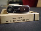 Boxed 1965 Zippo Lighter   1620 H p  Crisscross Lightly Used