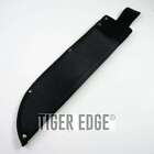 Fixed-blade Knife Sheath   Durable Black Nylon Belt Pouch - For Blades Up To 8 